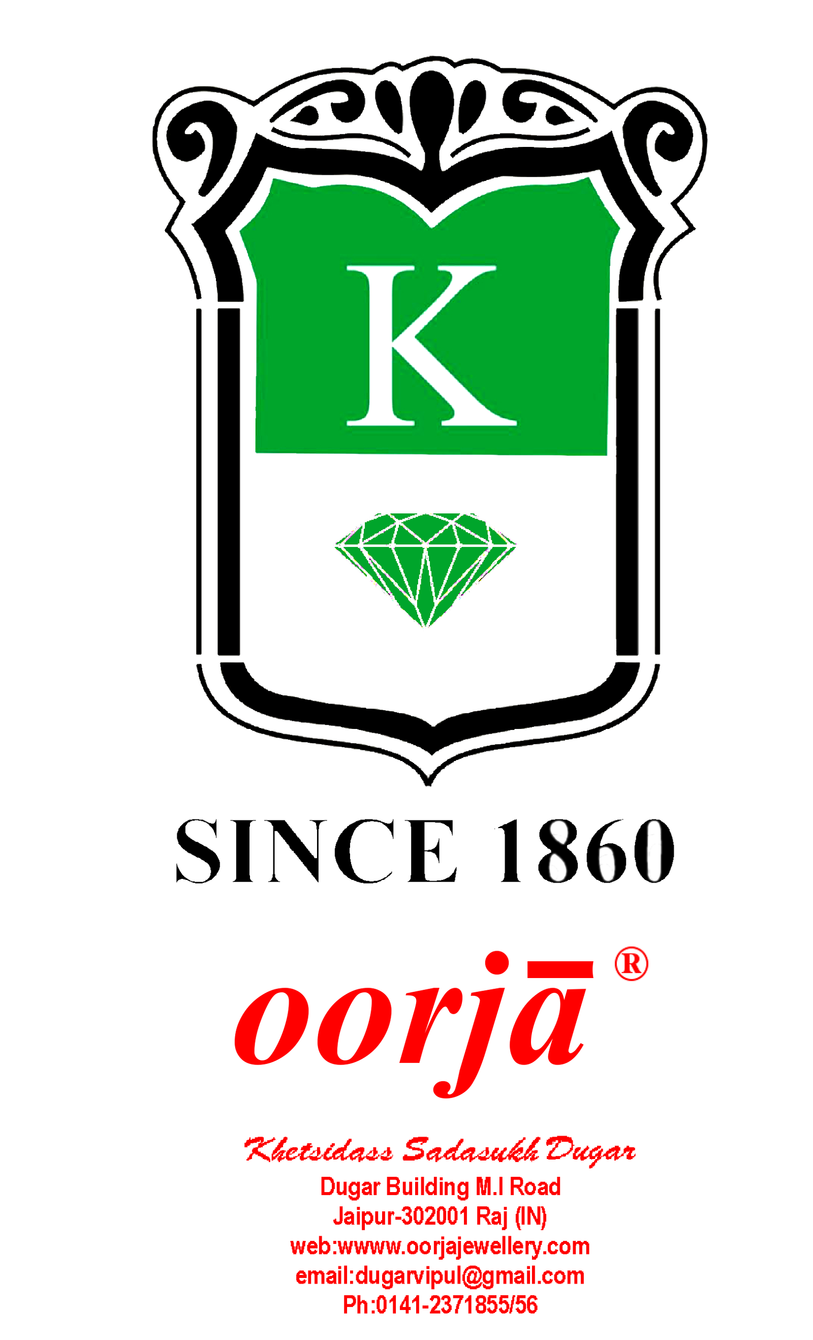 oorjajewellery.com